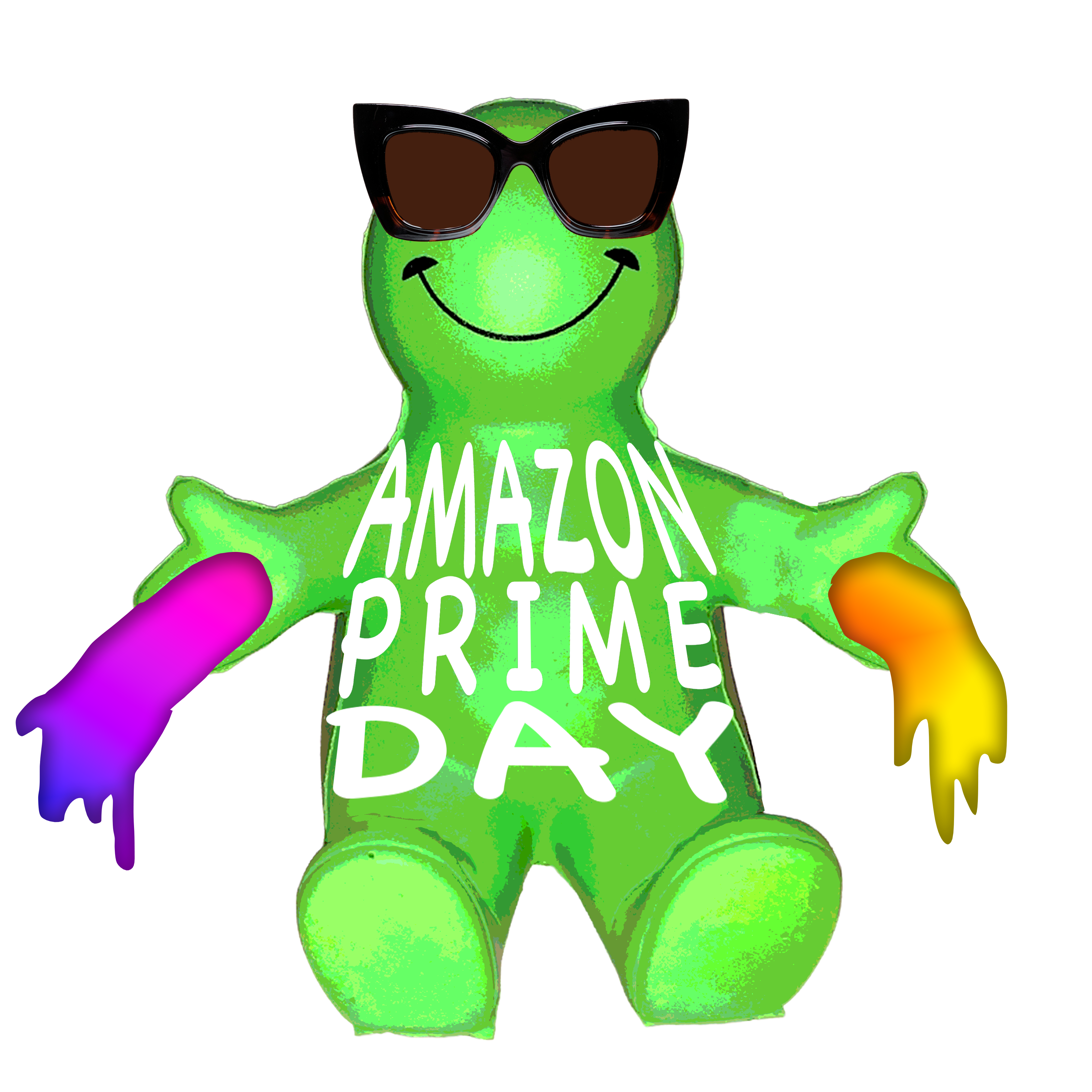 green guy sticker